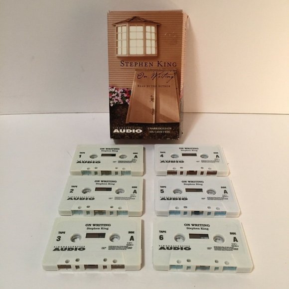 Stephen King audiobook On Writing: A Memoir of the Craft On Cassette Tape - Picture 1 of 5